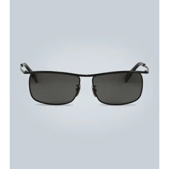 CELINE CL 40099U Rectangle-Frame Metal Sunglasses men's NEW - Picture 1 of 10